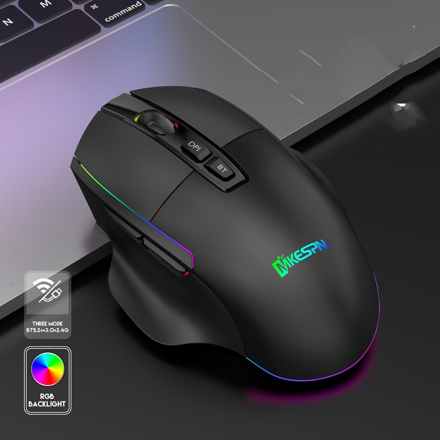 Wireless RGB Gaming Mouse zam