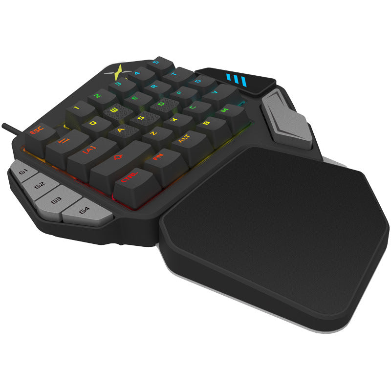 T9X Jedi Gun God One-Handed Mechanical Keyboard zam
