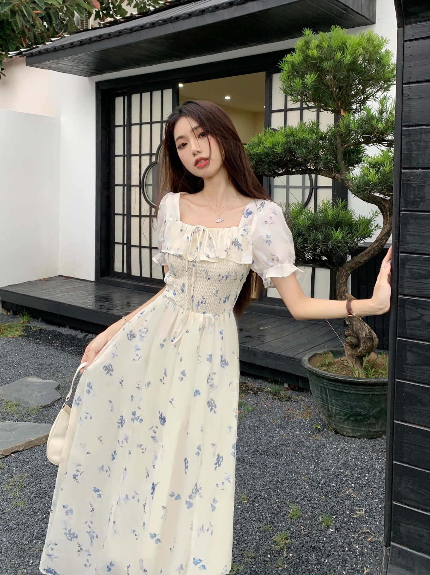 New High-end Chiffon First-love Dress