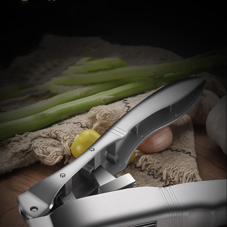 Manual Garlic Press Aluminum Alloy zam