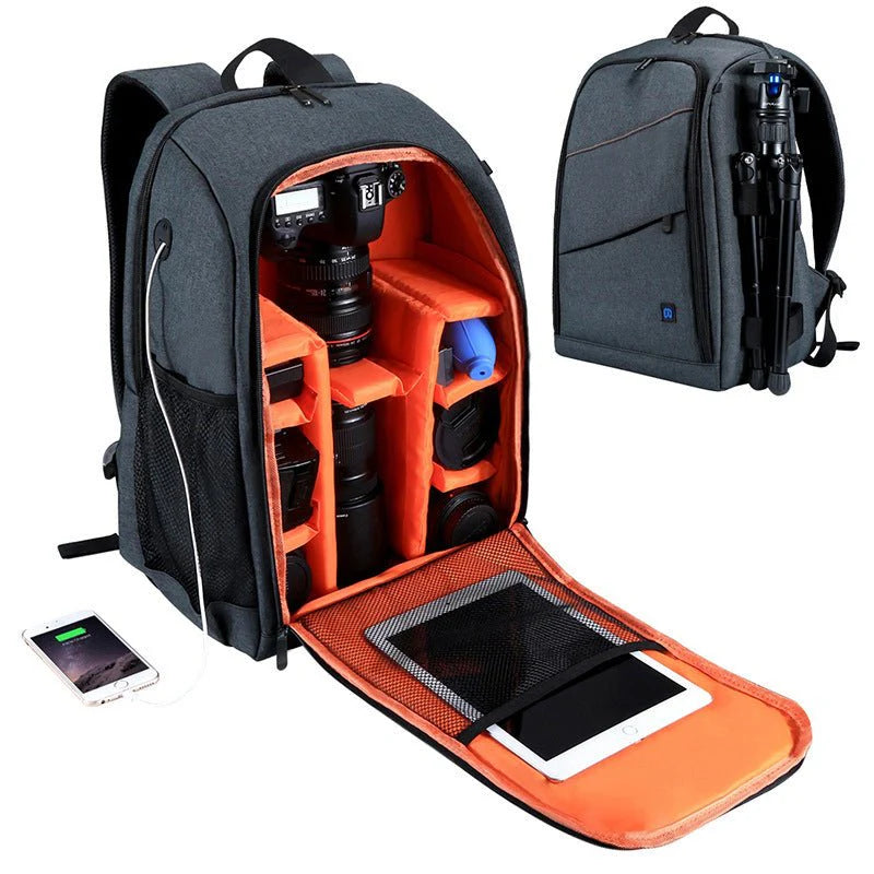 Camera backpack waterproof camera bag zam