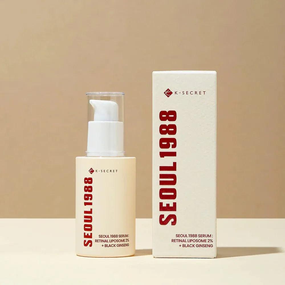 K‑SECRET - SEOUL 1988 Serum: Retinal Liposome 2% + Black Ginseng
