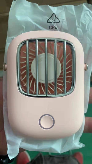 Neck Fan Portable Mini Usb Fan 5V Air Cooler Rechargeable