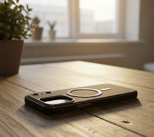Vintage Leather MagSafe Case for iPhone zam
