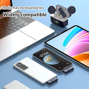 Wireless Microphone With Charging Cabin zam