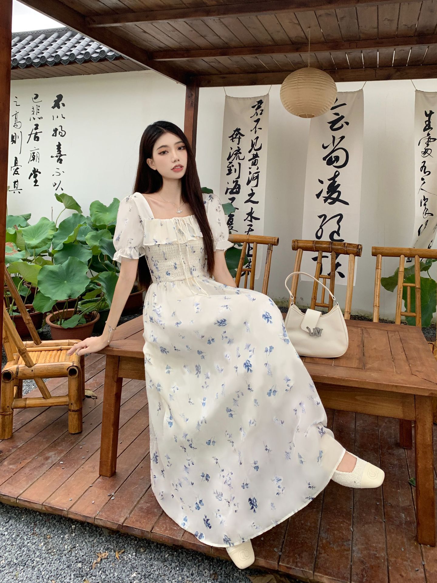 New High-end Chiffon First-love Dress