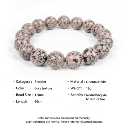 Traditional Chinese Medicine Jewelry Bead Bracelet