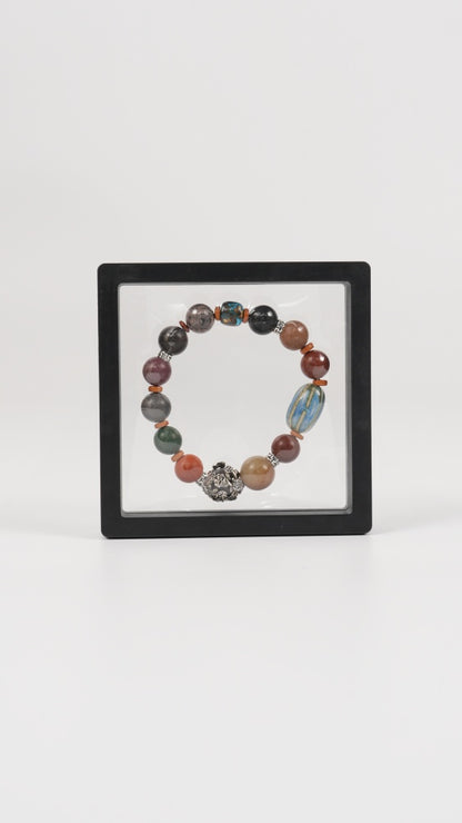 Traditional Chinese Medicine Jewelry Bead Bracelet