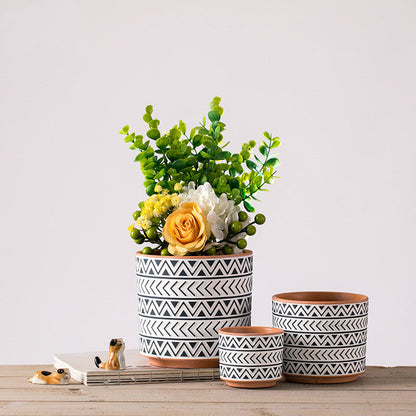 Ceramic Flower Pots Nordic Style zam