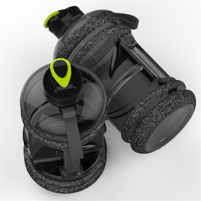 Portable Sports Fitness Water Bottle Large Capacity Water Cup zam