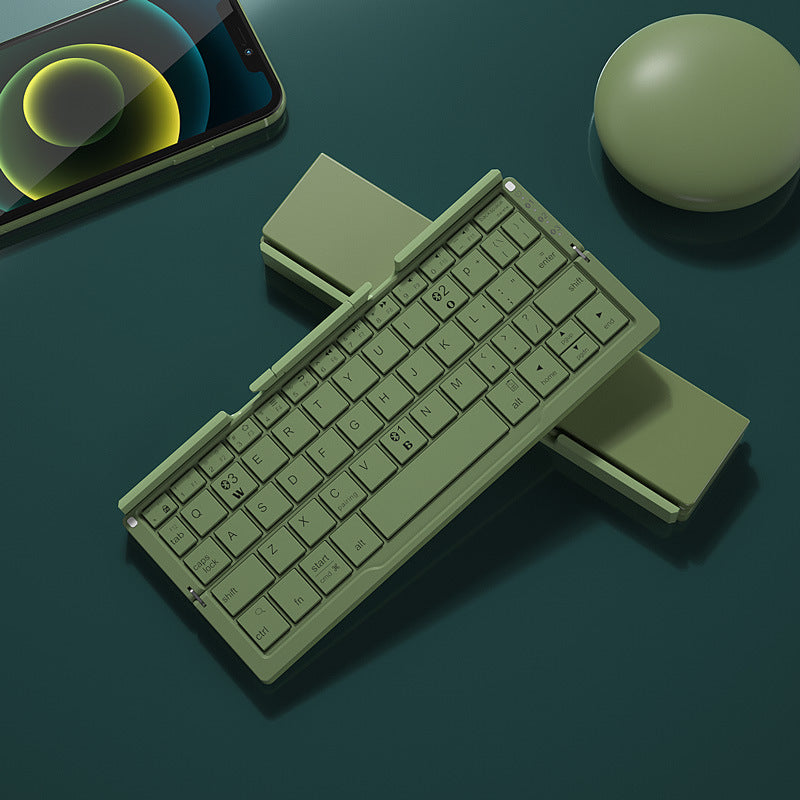 Mini Folding Bluetooth Keyboard Wireless zam