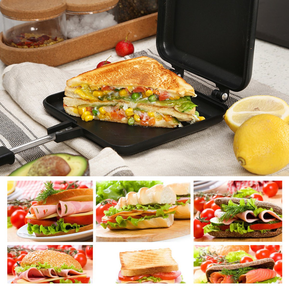 Sandwich Frying Pan zam