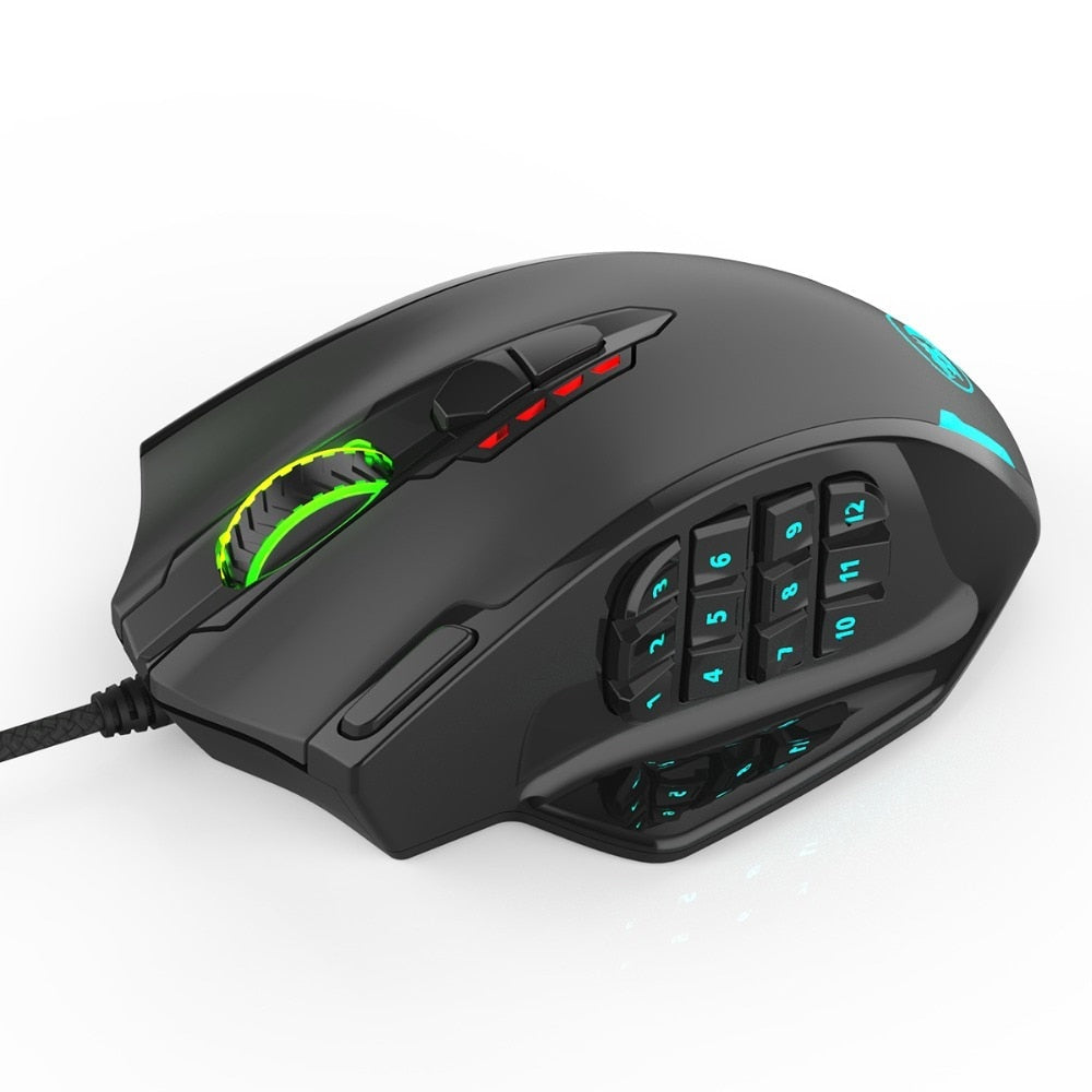 Red Dragon M908 One-Hander Macro Defines Mouse zam