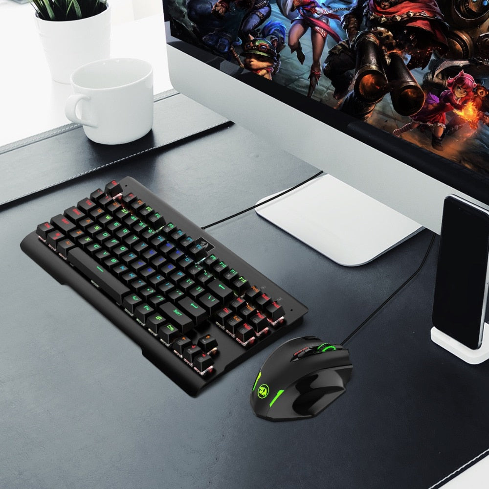 Red Dragon M908 One-Hander Macro Defines Mouse zam