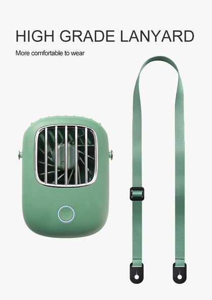 Neck Fan Portable Mini Usb Fan 5V Air Cooler Rechargeable