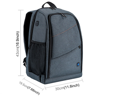 Camera backpack waterproof camera bag zam