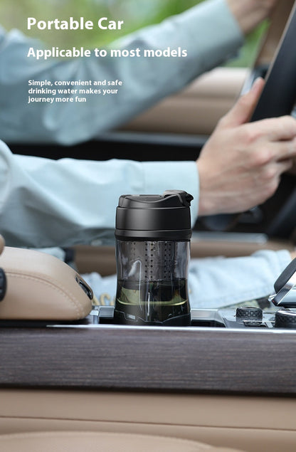 Magnetic Bubble Tea Cup Separates From Tea Water Kitchen zam