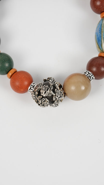 Traditional Chinese Medicine Jewelry Bead Bracelet