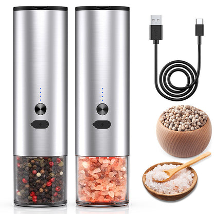 Pepper And Salt Grinder Electric light Machine zam