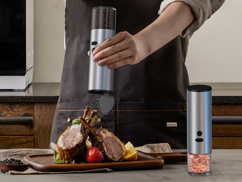 Pepper And Salt Grinder Electric light Machine zam
