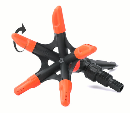 Garden Insert Sprinkler Automatic Rotating zam
