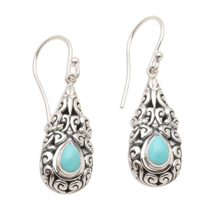 Retro Drop Earrings For Women With A Water-drop Design