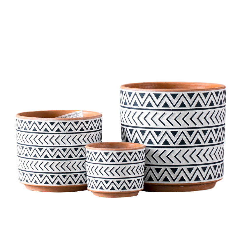 Ceramic Flower Pots Nordic Style zam