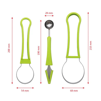 Three-in-one Stainless Steel Multi-purpose Fruit Ball zam