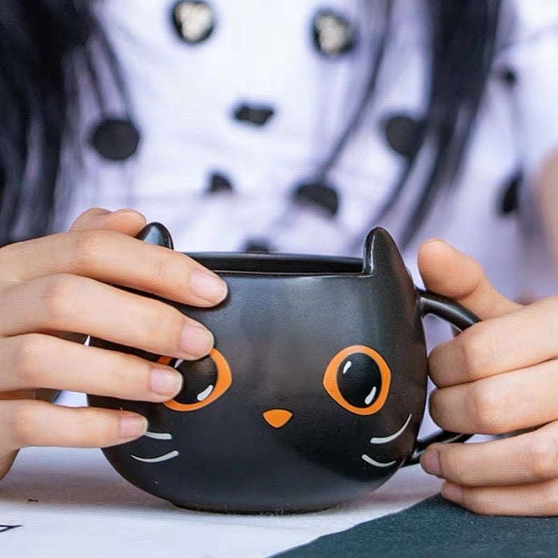 Pumpkin Covered Spoon Couple Gift Mug zam