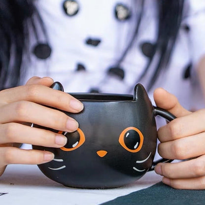 Pumpkin Covered Spoon Couple Gift Mug zam
