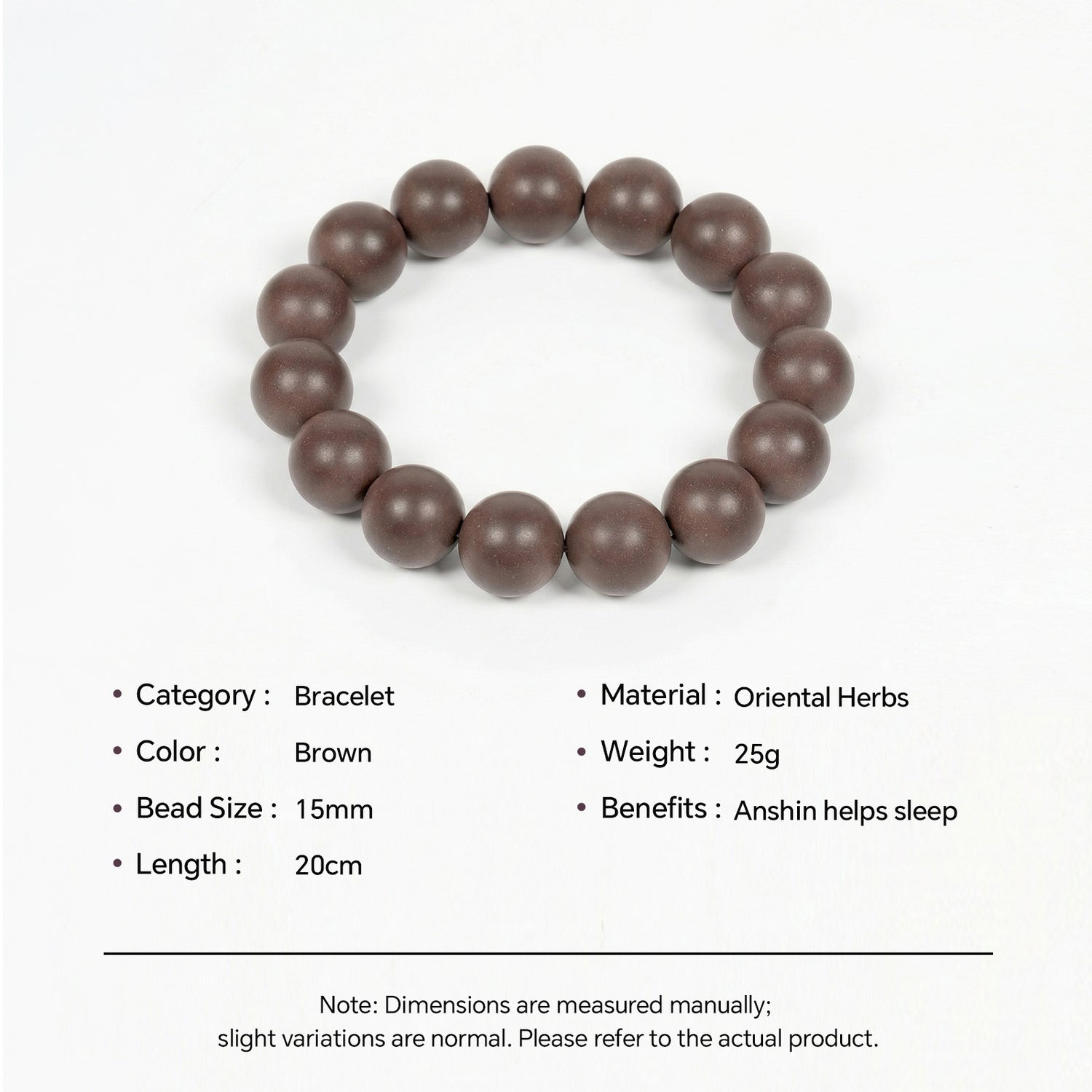 Traditional Chinese Medicine Jewelry Bead Bracelet