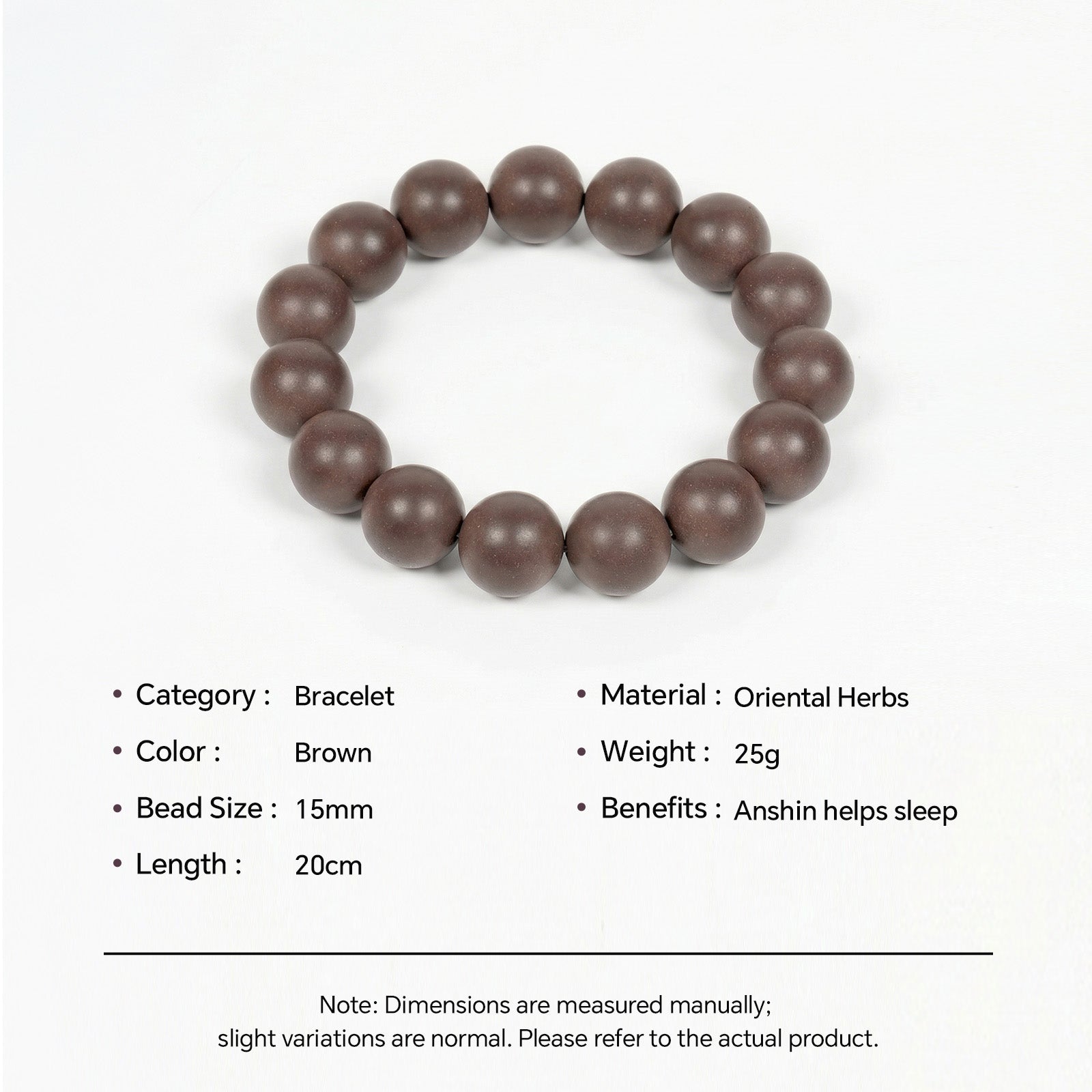 Traditional Chinese Medicine Jewelry Bead Bracelet