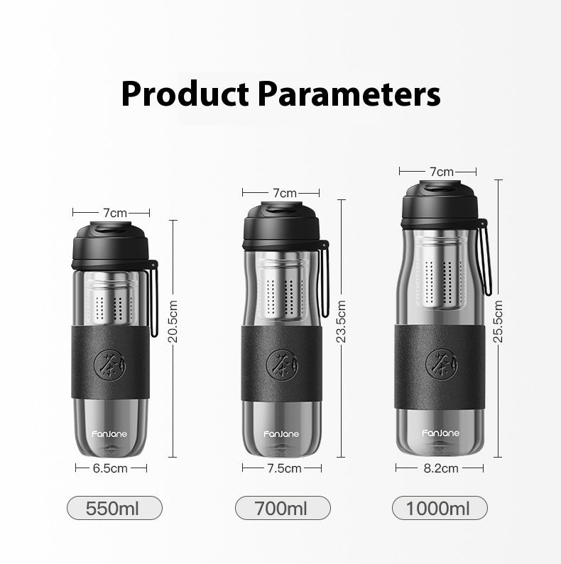 Magnetic Bubble Tea Cup Separates From Tea Water Kitchen zam