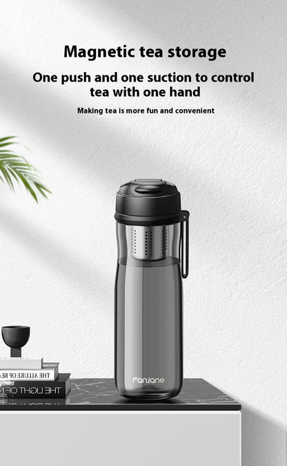 Magnetic Bubble Tea Cup Separates From Tea Water Kitchen zam