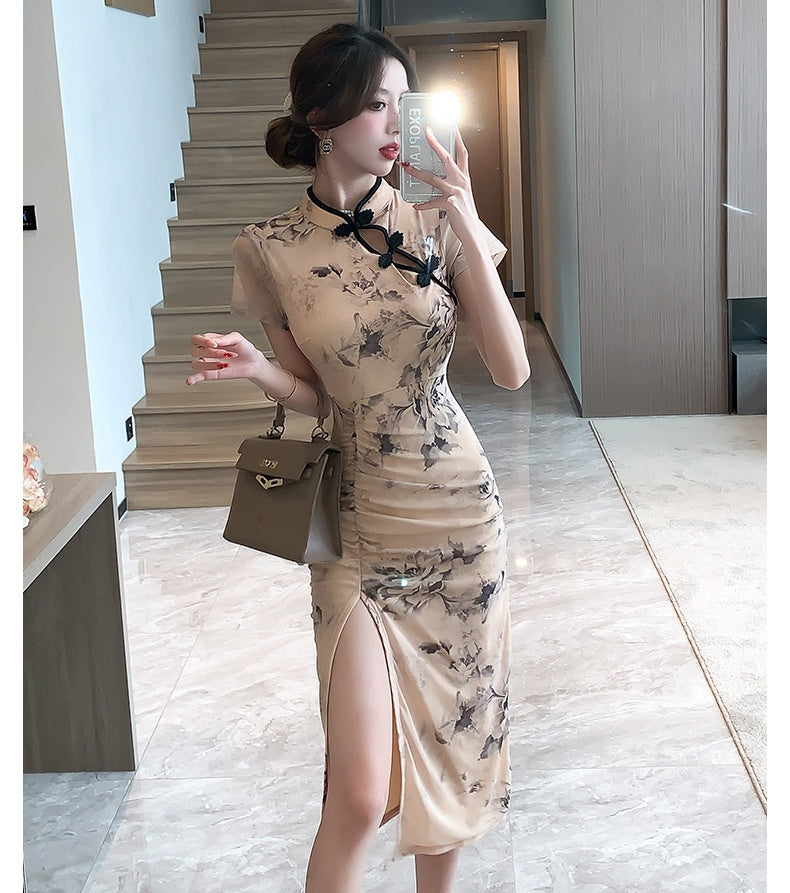 Mesh Bodycon Dress For A Chic And Elegant Look