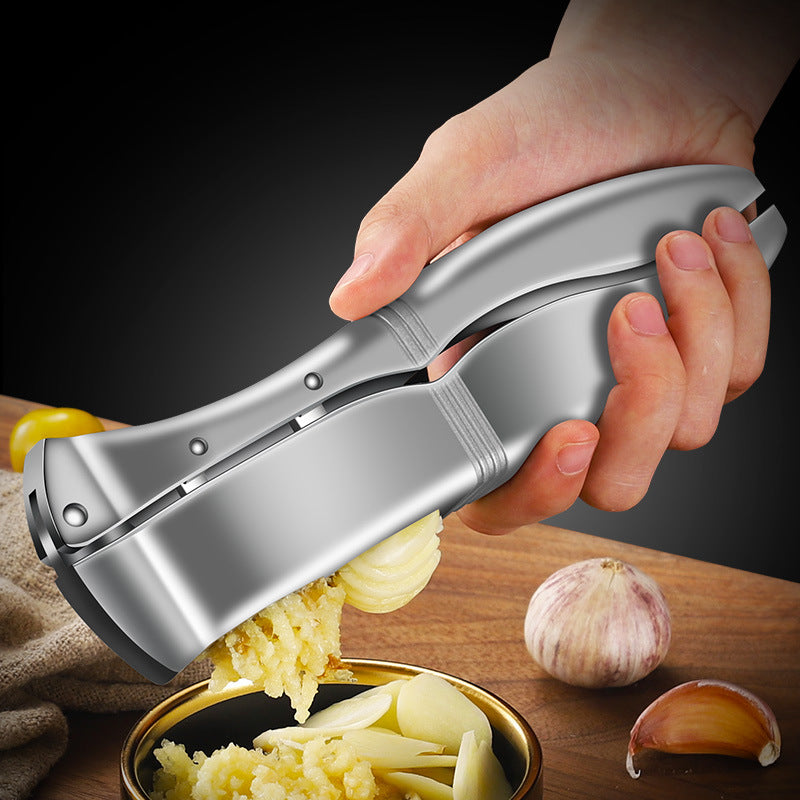 Manual Garlic Press Aluminum Alloy zam
