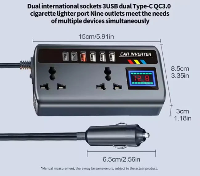 Multi-Port Car Inverter zam