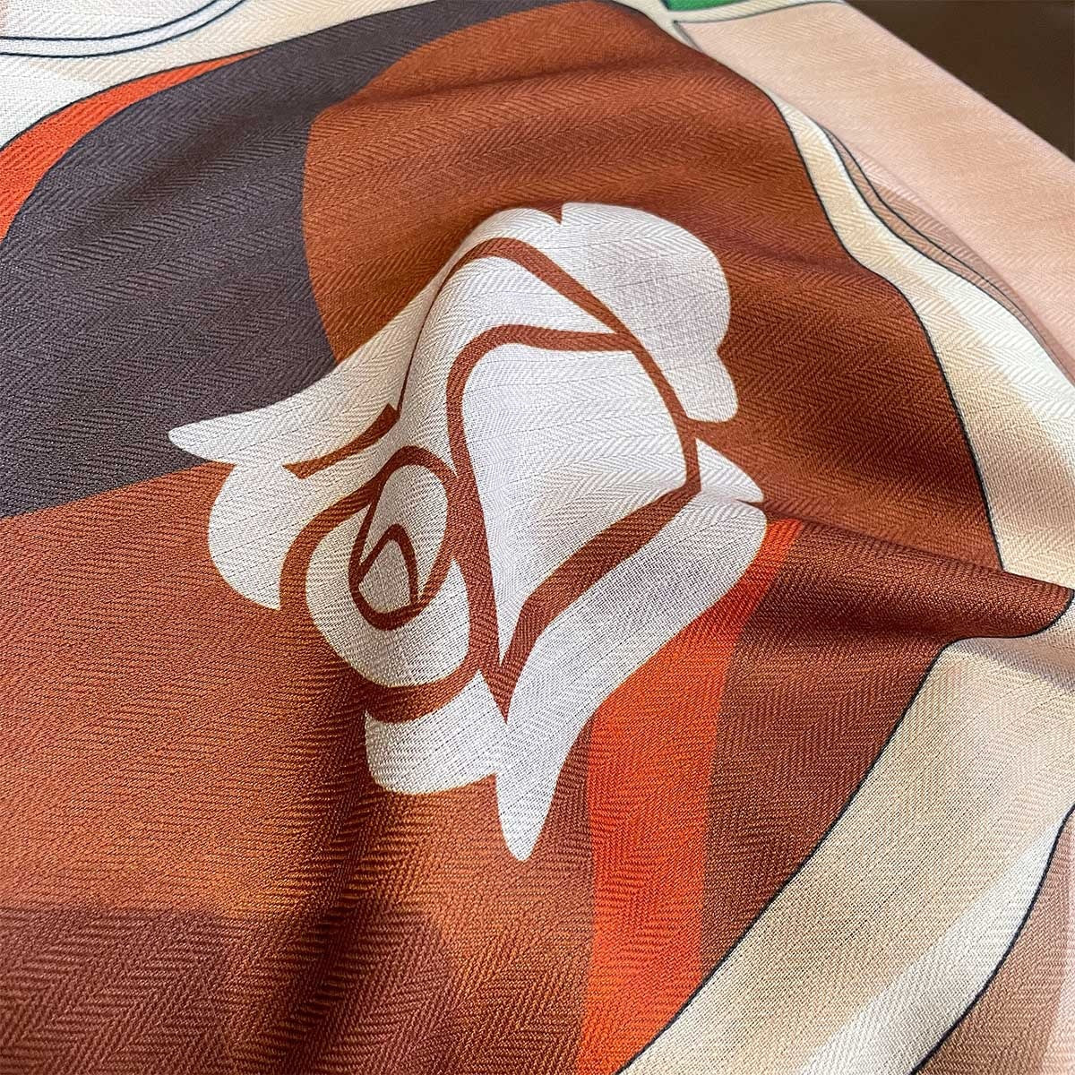 Printing Color Contrast Double-sided Kerchief