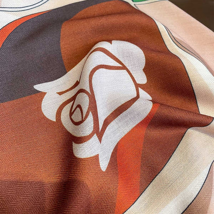 Printing Color Contrast Double-sided Kerchief