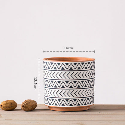 Ceramic Flower Pots Nordic Style zam