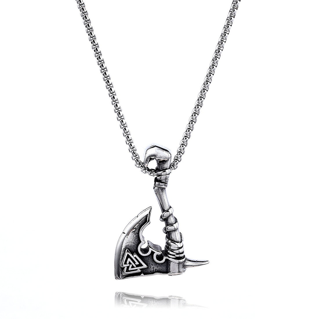 Versatile Trendy Axe-shaped Titanium Steel Pendant