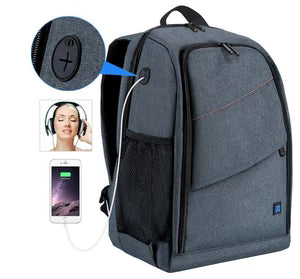 Camera backpack waterproof camera bag zam