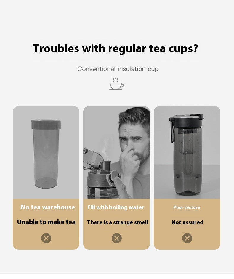 Magnetic Bubble Tea Cup Separates From Tea Water Kitchen zam