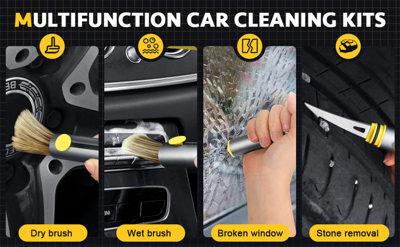 Multifunctional Car Cleaning Kit zam
