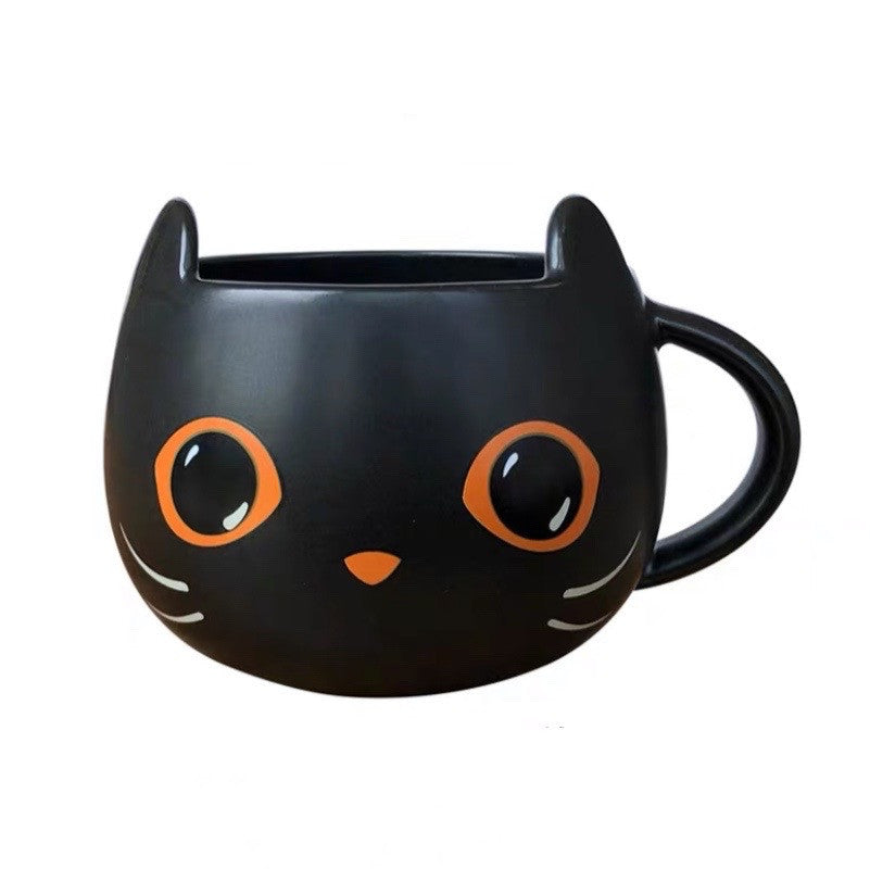 Pumpkin Covered Spoon Couple Gift Mug zam