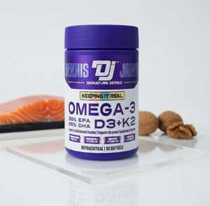 Dennis James (DJ) - Signature Series – Omega-3 + D3 + K2 Soft gels (Original)