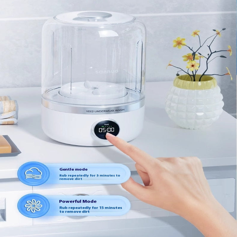 Mini Rechargeable Washing Machine Underwear Travel Portable zam