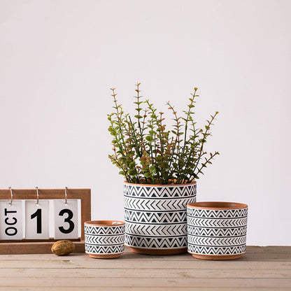Ceramic Flower Pots Nordic Style zam