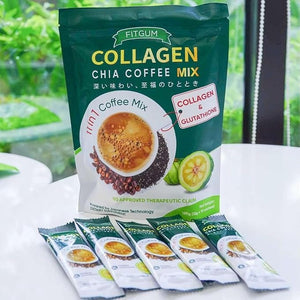 Fitgum - Collagen Chia Coffee Mix (Original)
