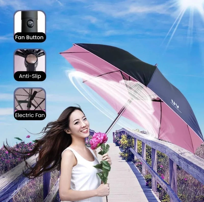 Fan Umbrella